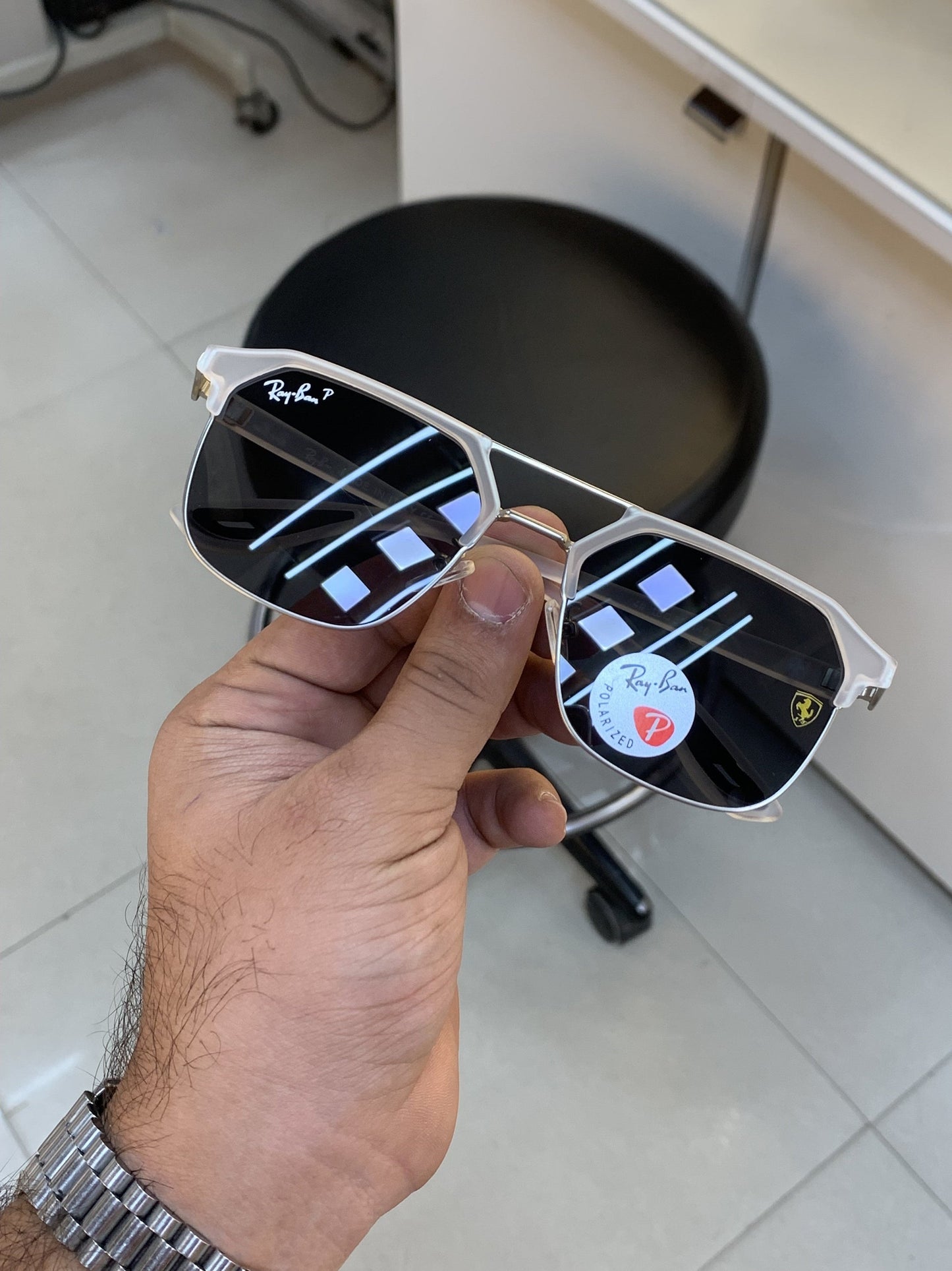 Ray Ban All Season Special Trending Slant  Fashionable Sunlight Eye Protected Hot Favourite Sunglasses For Unisex.