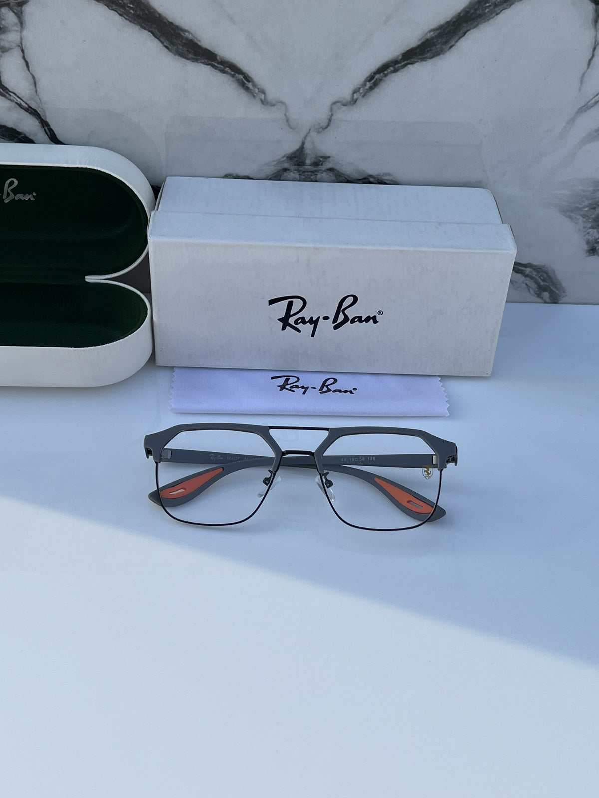 Ray Ban All Season Special Trending Slant  Fashionable Sunlight Eye Protected Hot Favourite Sunglasses For Unisex.
