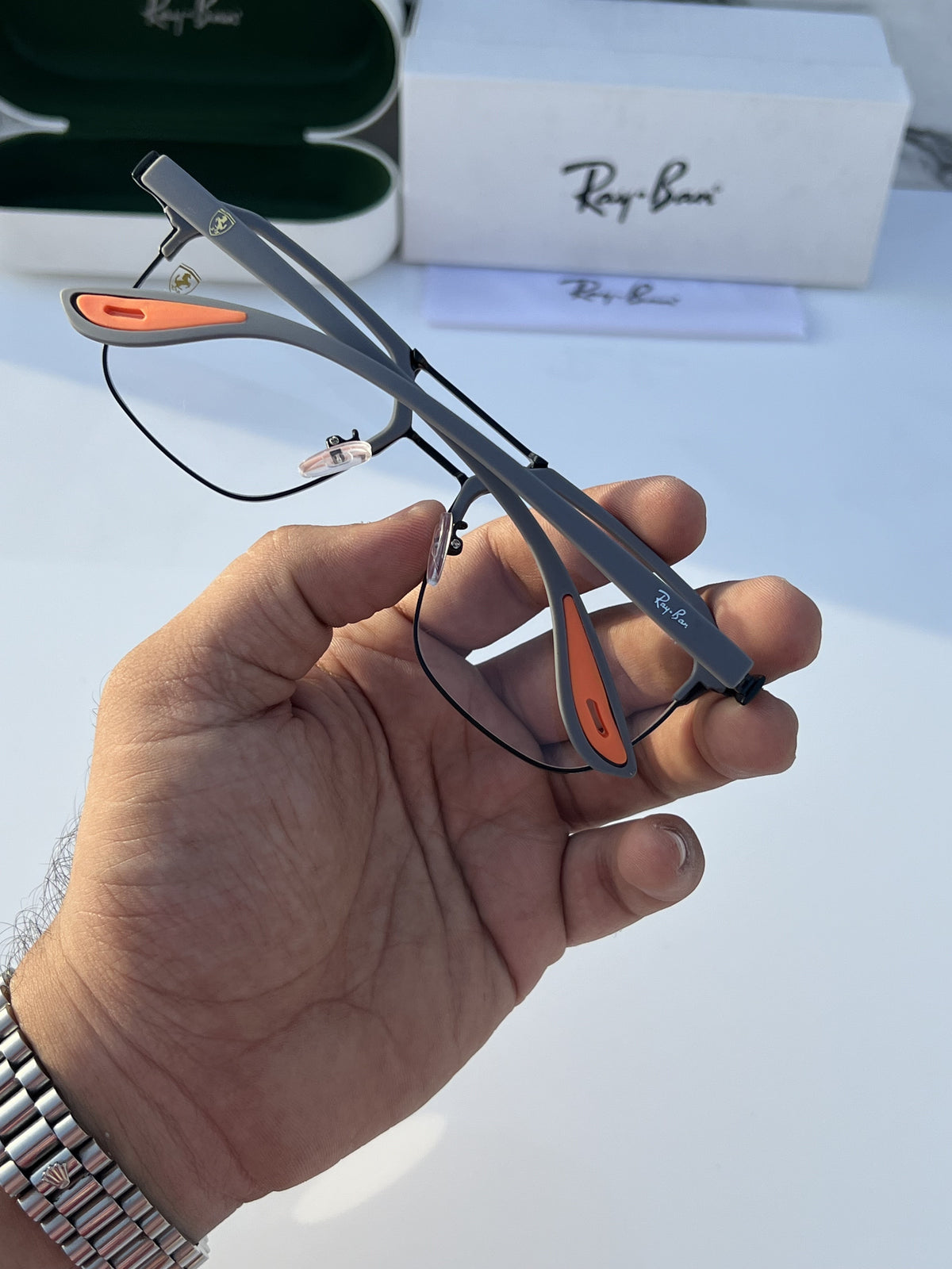 Ray Ban All Season Special Trending Slant  Fashionable Sunlight Eye Protected Hot Favourite Sunglasses For Unisex.