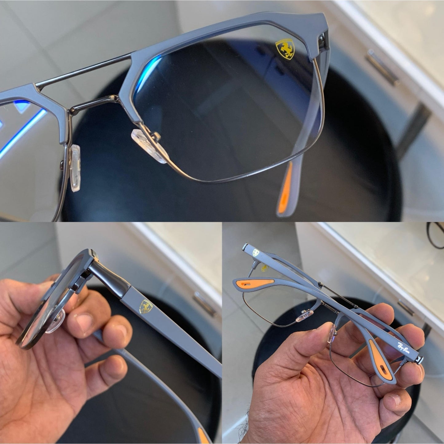 Ray Ban All Season Special Trending Slant  Fashionable Sunlight Eye Protected Hot Favourite Sunglasses For Unisex.