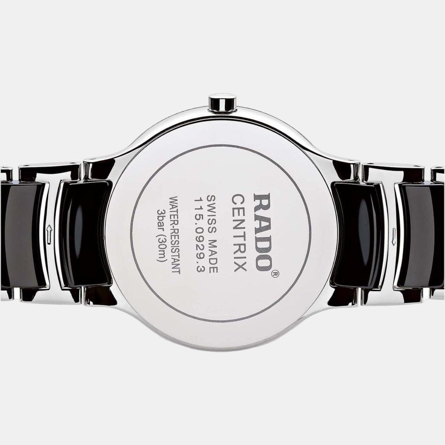 Rado Centrix Branded Ceramic Multifunction Watch