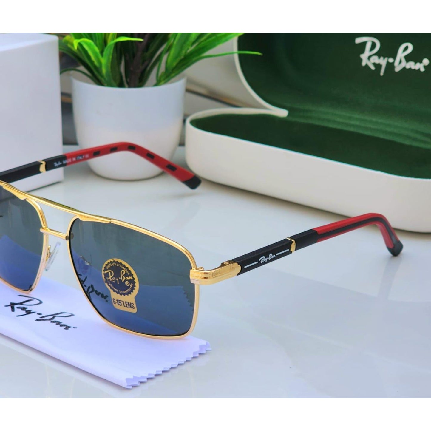 All Season Special Trending Slant Fashionable Sunlight Eye Protected Hot Favourite Sunglasses For Unisex.