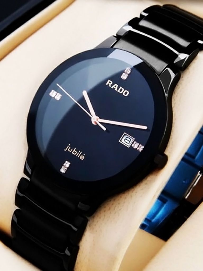 Rado Centrix Branded Ceramic Multifunction Watch