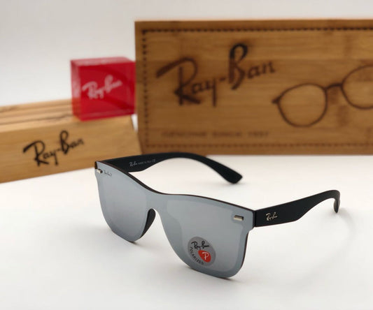 New Fashion Square Design Silver & Black 650 Model Sunglasses For Men