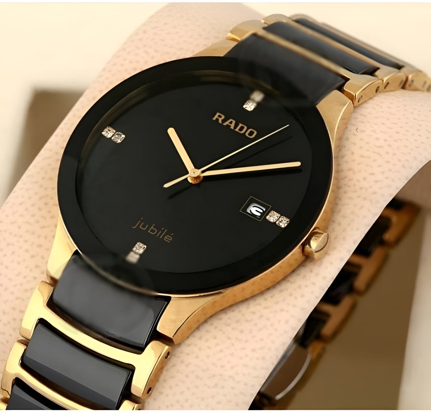 Rado Centrix Branded Ceramic Multifunction Watch
