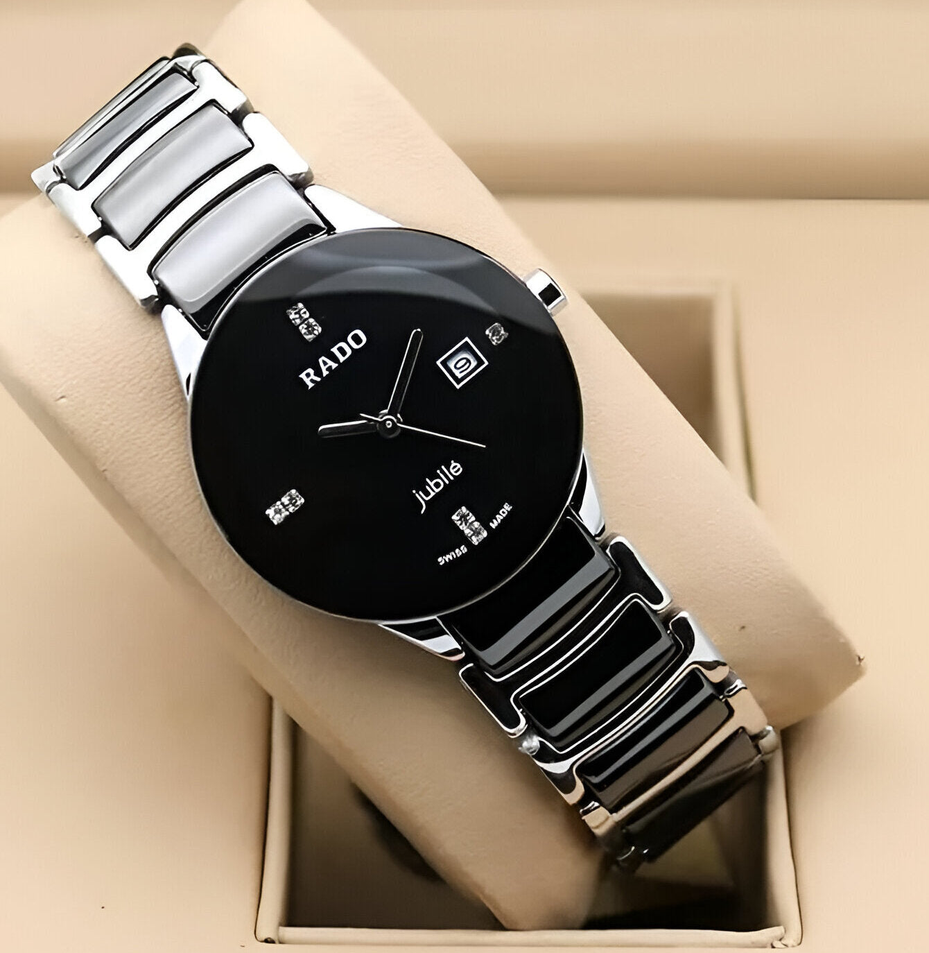 Centrix Branded Ceramic Multifunction Watch